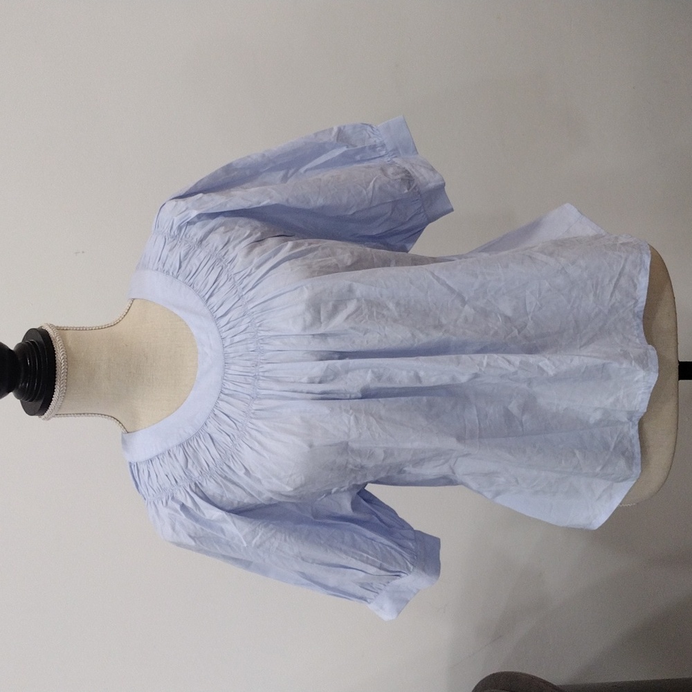 JCrew Cotton Blouse M Mission